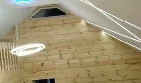 Обзор потолка в частном домме