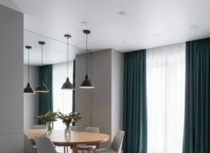 Сатиновые натяжные потолки